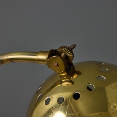 Mauri Almari 1950s Mauri Almari Brass Table Lamp for Idman Oy