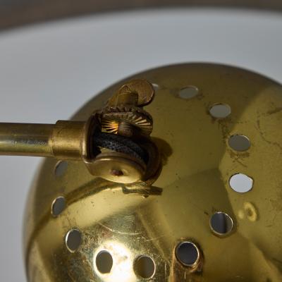 Mauri Almari 1950s Mauri Almari Brass Table Lamp for Idman Oy