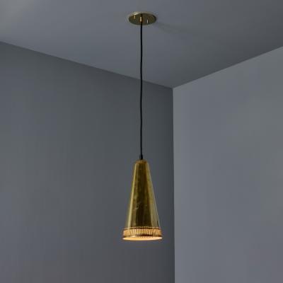 Mauri Almari 1950s Mauri Almari K2 48 Brass Pendant for Idman