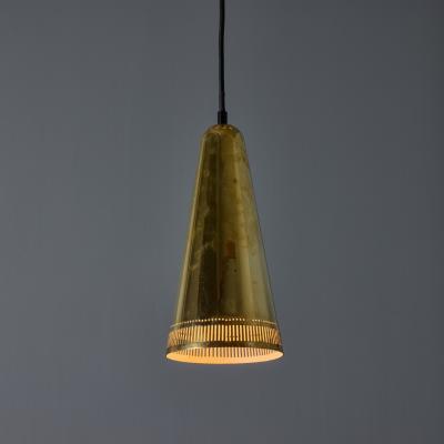 Mauri Almari 1950s Mauri Almari K2 48 Brass Pendant for Idman