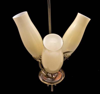 Mauri Almari Chandelier by Mauri Almari for Idman