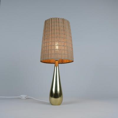 Mauri Almari Gorgeous Mauri Almari Cast Brass Drop Table Lamp Model 61046 Idman 1950s