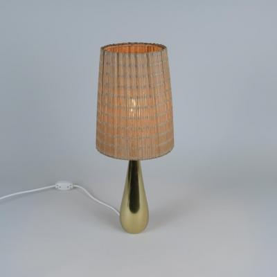 Mauri Almari Gorgeous Mauri Almari Cast Brass Drop Table Lamp Model 61046 Idman 1950s
