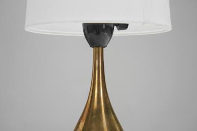 Mauri Almari K11 21 Brass Table Lamp by Mauri Almari for Idman Oy Finland 1950s