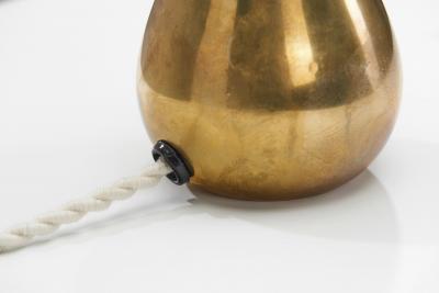 Mauri Almari K11 21 Brass Table Lamp by Mauri Almari for Idman Oy Finland 1950s