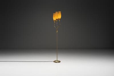 Mauri Almari Mauri Almari Model 62046 Floor Lamp for Idman Finland 1950s