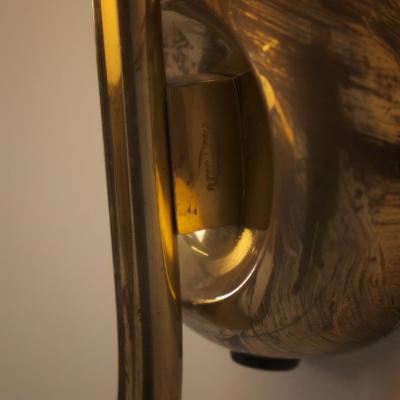 Mauri Almari Pair of Mid Century Sizable Wall Lamps 71011 Mauri Almari Idman 1950s