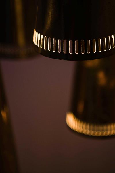 Mauri Almari Scandinavian Modern Ceiling Lamp in Brass by Mauri Almari 1950s
