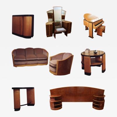 Maurice Adams Extraordinary Collection of Signed English Designer Furniture and Piano