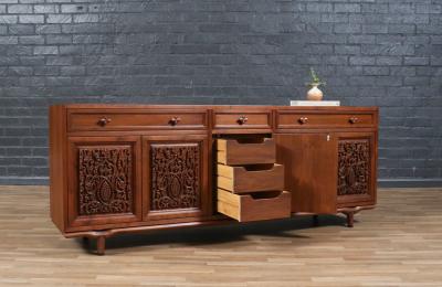 Maurice Bailey Maurice Bailey Credenza w Redwood Front Door Panels for Monteverdi Young