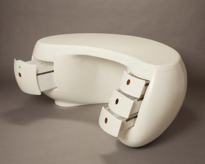 Maurice Calka Boomerang Desk By Maurice Calka