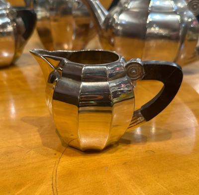 Maurice Dufr ne Art Deco Tea and Coffee Set by Maurice Dufrene for Christofle
