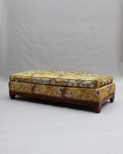 Maurice Dufr ne Fine French 1930s Bedroom Bench Daybed attributed to Maurice Dufrene