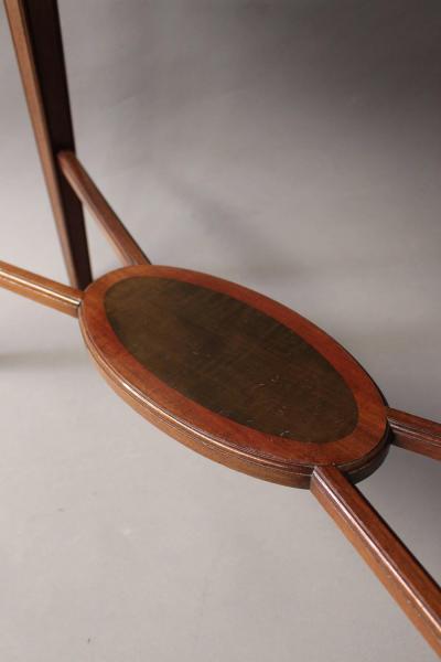 Maurice Dufr ne Fine French Art Deco Three Door Cabinet by Maurice Dufre ne