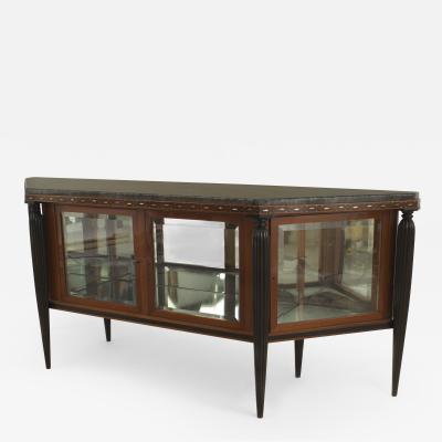 Maurice Dufr ne French Art Deco Mahogany Sideboard Cabinet