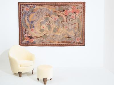 Maurice Dufr ne Maurice Dufr ne for La Maitrise art deco tapestry 1922