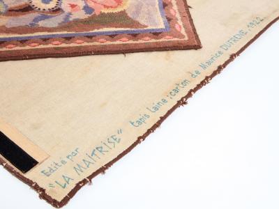 Maurice Dufr ne Maurice Dufr ne for La Maitrise art deco tapestry 1922