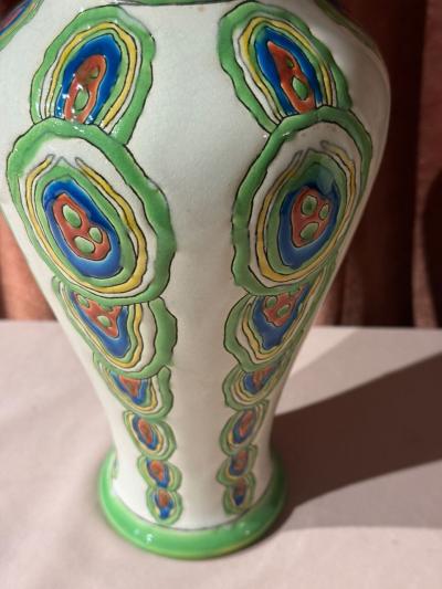 Maurice Dufr ne Maurice Dufrene Art Deco Vase for La Ma trise by Boch Keramis