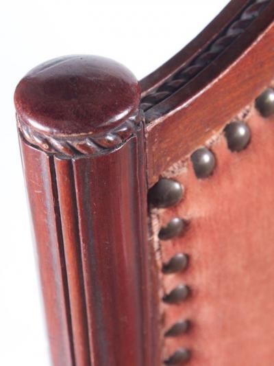 Maurice Dufr ne Maurice Dufrene Set of 6 Dining Chairs in Purple Heart