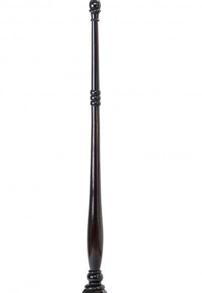 Maurice Dufr ne Maurice Dufrene art deco rosewood carved floor lamp