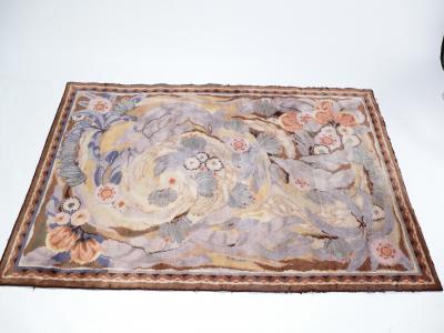 Maurice Dufr ne Maurice Dufrene for La Maitrise art deco rug 1922