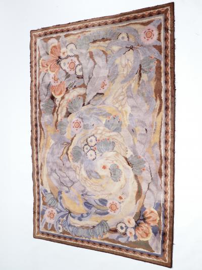 Maurice Dufr ne Maurice Dufrene for La Maitrise art deco rug 1922