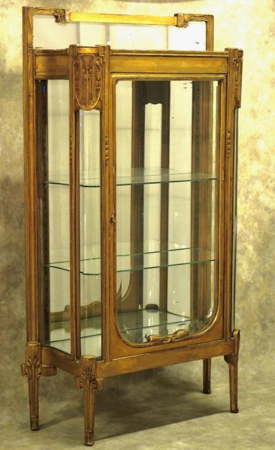 Maurice Dufr ne Maurice Dufrene gilt sculpted vitrine