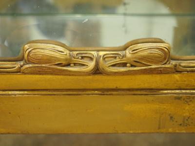 Maurice Dufr ne Maurice Dufrene gilt sculpted vitrine