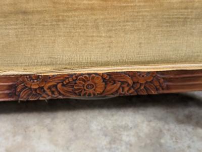 Maurice Dufr ne Maurice Dufrene pair of Cubist inspired club chairs