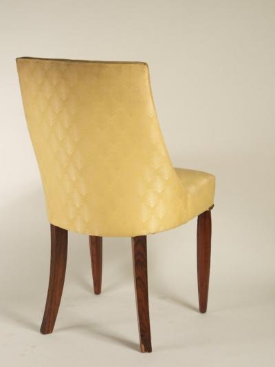 Maurice Dufr ne Maurice Dufrene set of 6 rosewood dining chairs