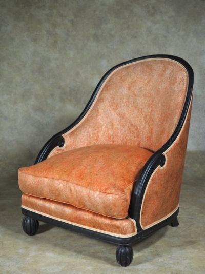 Maurice Dufr ne Maurice Dufrene single club arm chair