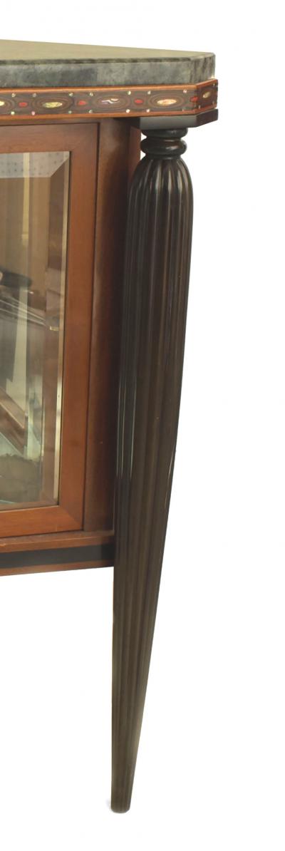 Maurice Dufrene French Art Deco Mahogany Sideboard Cabinet