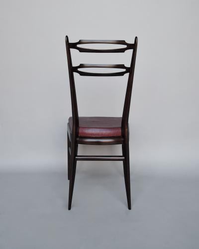 Maurice Flachet Set of 8 Fine French 1950s Dining Chairs by Maurice Flachet