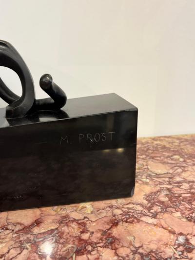 Maurice Gaston Elie Joseph Prost Art Deco Sculpture La Panth re by Maurice Prost
