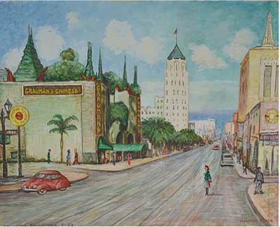 Maurice Green Hollywood Boulevard 