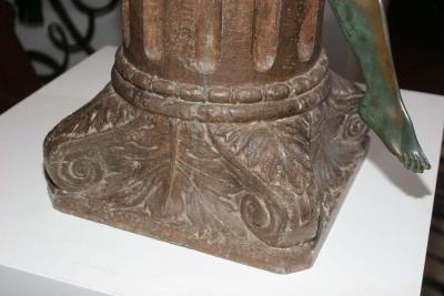 Maurice Guiraud Riviere Art Deco Bronze Sculpture by Maurice Guiraud Riviere