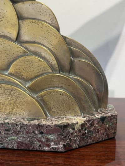 Maurice Guiraud Riviere La Comete Art Deco sculpture