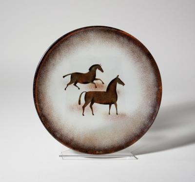 Maurice Heaton Enameled Charger