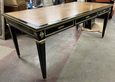 Maurice Hirsch Maurice Hirsch Neo classical 40s chicest desk with gold bronze accent
