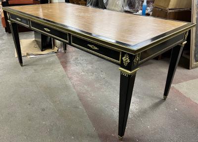 Maurice Hirsch Maurice Hirsch Neo classical 40s chicest desk with gold bronze accent