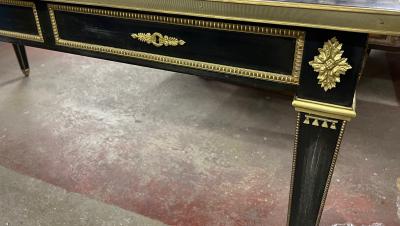 Maurice Hirsch Maurice Hirsch Neo classical 40s chicest desk with gold bronze accent