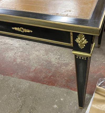Maurice Hirsch Maurice Hirsch Neo classical 40s chicest desk with gold bronze accent