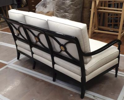 Maurice Hirsch Maurice Hirsch spectacular neo classical 3 seat couch