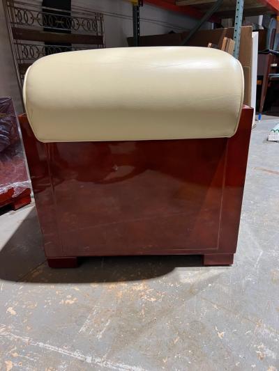 Maurice Jallot Art Deco Pair of Club Chairs by Maurice Jallot