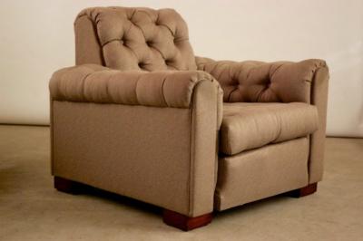 Maurice Jallot Leon Maurice Jallot Pair of Club Chairs