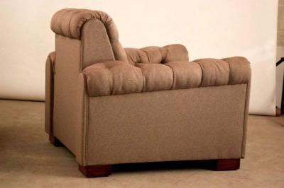 Maurice Jallot Leon Maurice Jallot Pair of Club Chairs