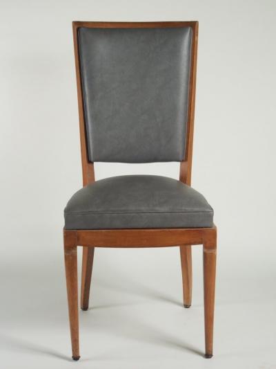 Maurice Jallot Maurice Jallot set of 6 dining chairs in beech