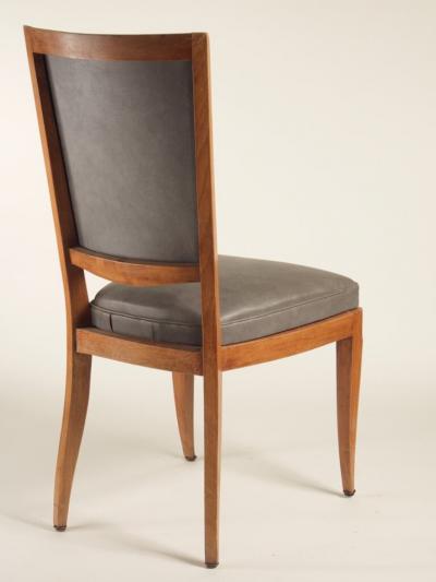 Maurice Jallot Maurice Jallot set of 6 dining chairs in beech