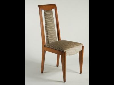 Maurice Jallot Maurice Jallot set of 6 dining chairs in oak