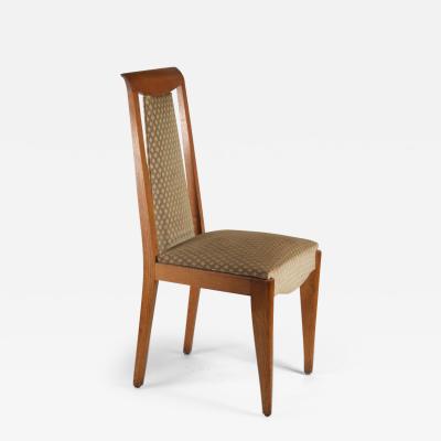 Maurice Jallot Maurice Jallot set of 6 dining chairs in oak